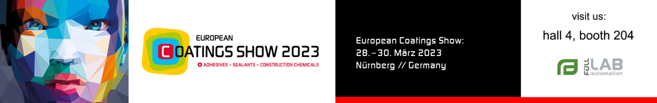 We are exhibitor at the European Coatings Show 2023! 